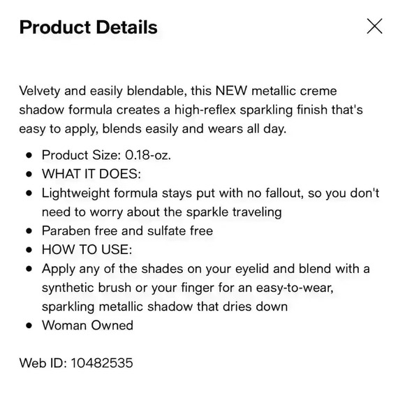 Girlactik Metallic Eye Sparkle Shade Glam - Picture 3 of 6